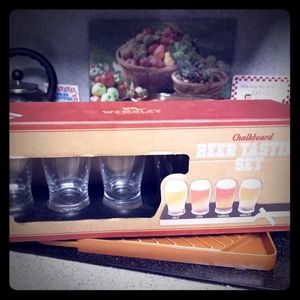5 PC Wembley Beer Tasting Set